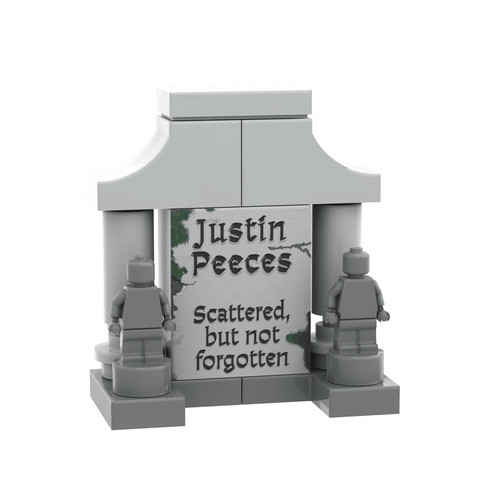 Justin peeces tombstone - "justin,